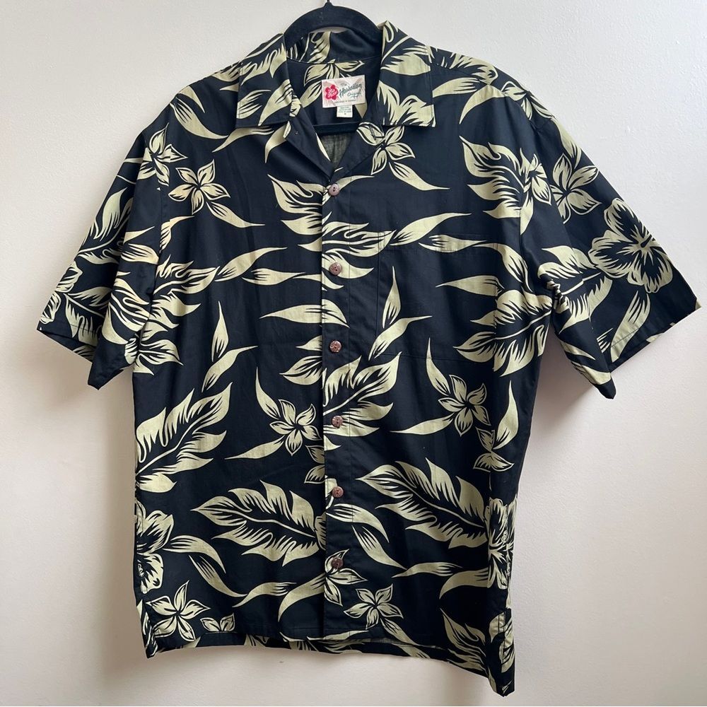 Hilo Hattie The Hawaiian Original Mens Floral Shirt Button up Cotton Size M